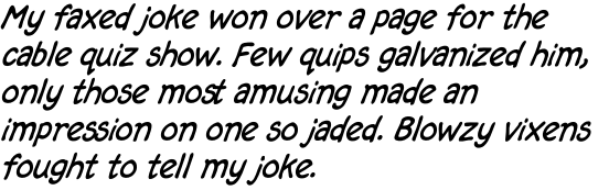 Bryan Talbot Lower Italic OT