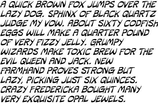 Hammer Horror Italic OT