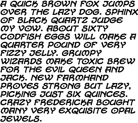 Alchemite International Bold Italic OT
