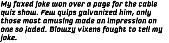 Kautiva Pro Black Italic