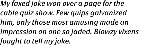 FF Page Sans OT Regular Italic