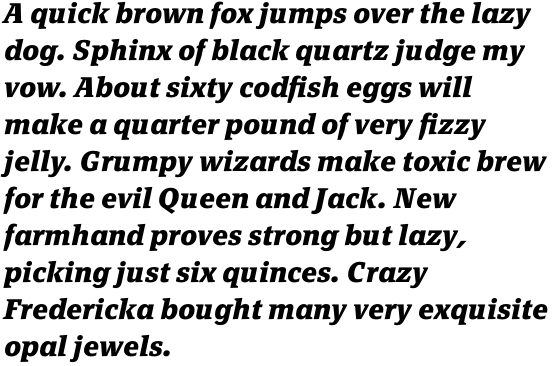 FF Page Serif OT Bold Italic