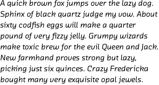 FF Chambers Sans OT Medium Italic