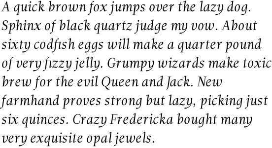 Leitura Italic 1