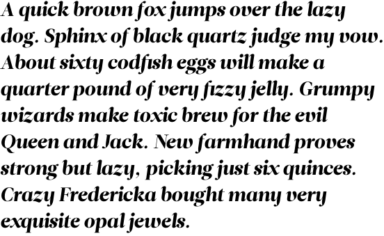 Leitura Display Italic