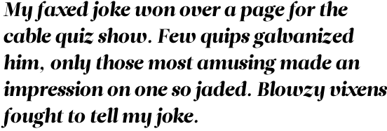 Leitura Display Italic