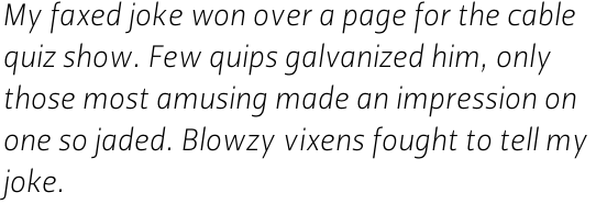 Leitura Sans Italic 1
