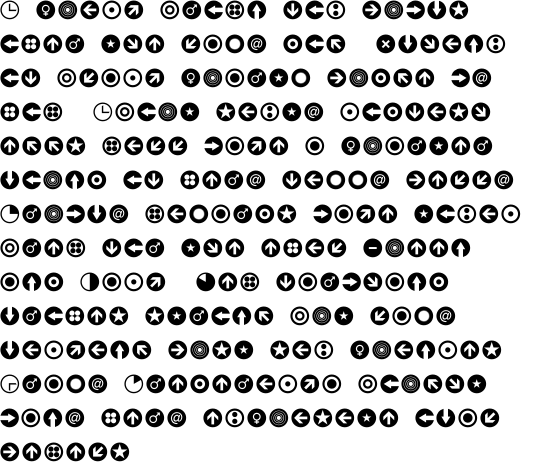 Leitura Symbols Circles