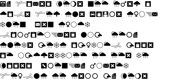 Leitura Symbols Dingbats