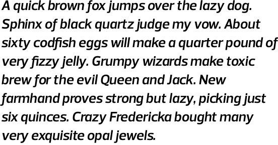 Prelo Semi Bold Italic