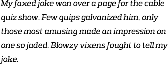 Prelo Slab Medium Italic