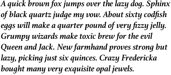 Athelas Bold Italic