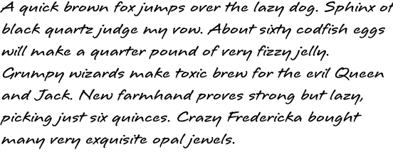 Longhand Bold OT