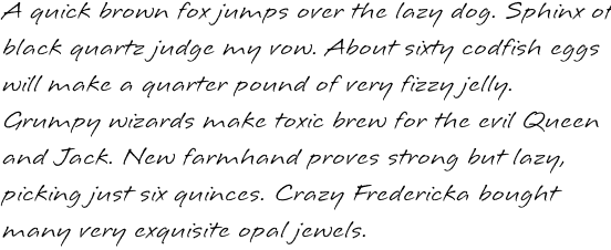 Longhand Regular OT