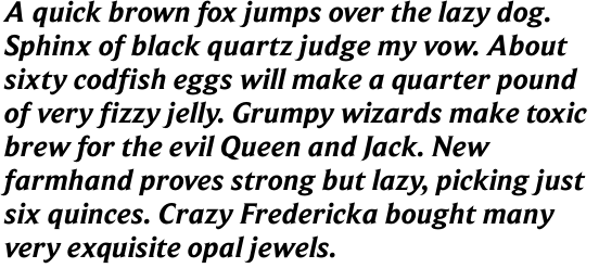 Beaufort Pro Bold Italic