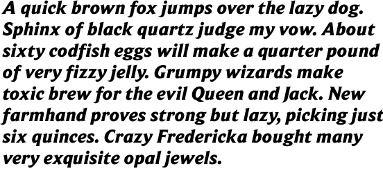 Beaufort Pro Heavy Italic
