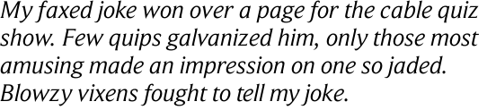 Beaufort Pro Italic