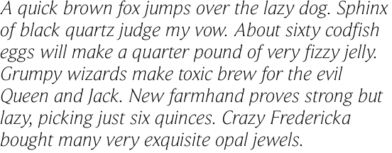 Beaufort Pro Light Italic