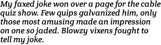 Crete Thick Italic