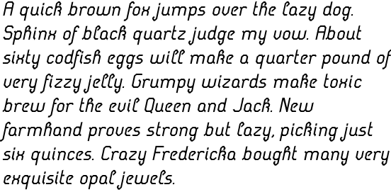 Adhesive Bold Italic OT
