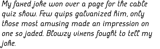 Adhesive Bold Italic OT