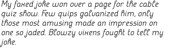 Adhesive Medium Italic