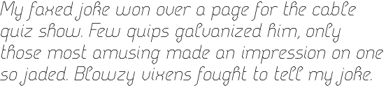 Adhesive Thin Italic