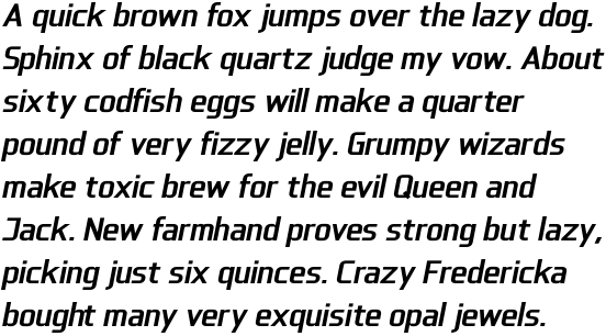 Ikiru Sans Bold Italic OT