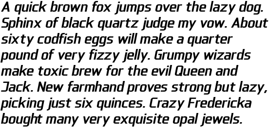 Ikiru Sans Bold Italic