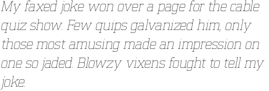 Ikiru Serif Thin Italic