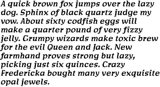 Czeska Italic