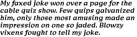 Czeska Italic