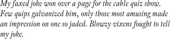 Pradell Italic OT