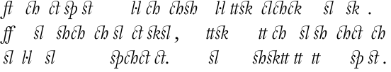 Pradell Ligatures Italic