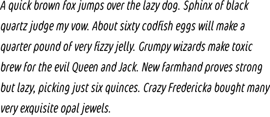 FF Cocon Pro Extra Condensed Light Italic