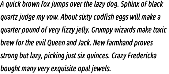 FF Cocon OT Extra Condensed Regular Italic