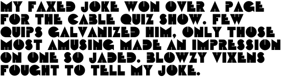 Bebit Cyrillic OT