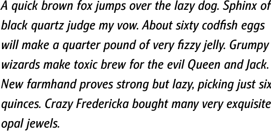 Barnaul Grotesk Medium Italic Cyrillic OT