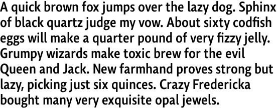 Comenia Sans Condensed Medium OT