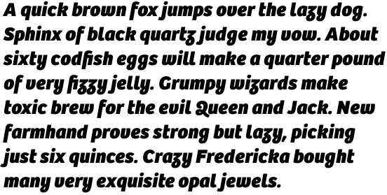 Bree Extra Bold Oblique
