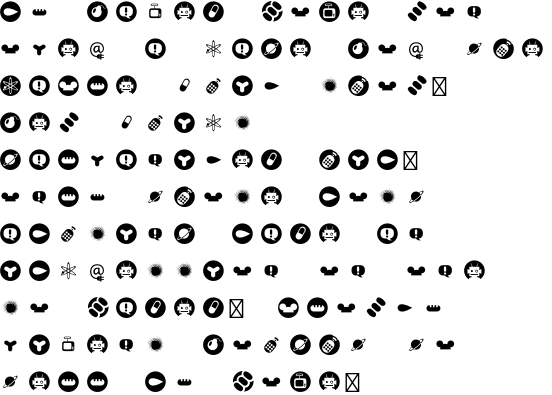 Robotron Dingbats