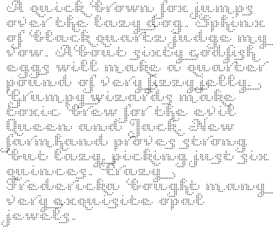 Scrixel 16 Bold Alternates