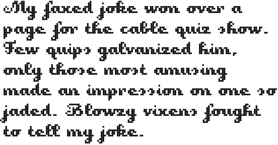 Scrixel 8 Bold