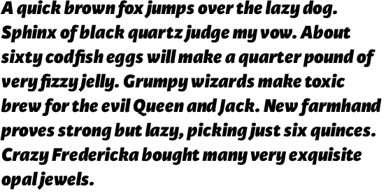 Karmina Sans Heavy Italic OT