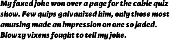 Karmina Sans Heavy Italic OT