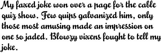 Mousse Script OT