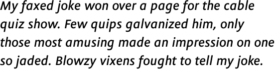 Flex Medium Italic OT