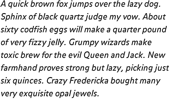 FF Balance Pro Regular Italic