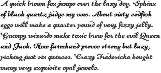 FF Nelio Square Bar Script OT Regular