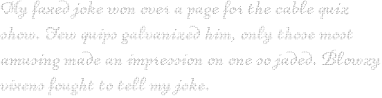 FF Nelio Round Script OT Light